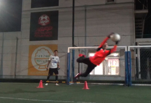 10月5日筑紫野校gkスクールレポート シュートをズバッと止めれるキーパー練習 福岡ゴールキーパースクール